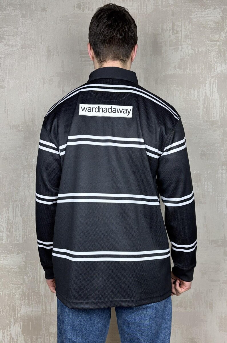 Vintage Newcastle Falcons 2006 2007 Rugby Union Home Shirt Long Sleeve Men's Size XL image 11