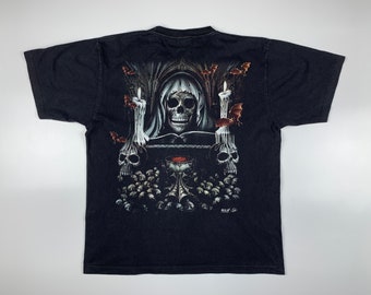 【骸骨】skull zip print long t shirt 骸骨】skull zip print long t shirt Cross Skull Print Long