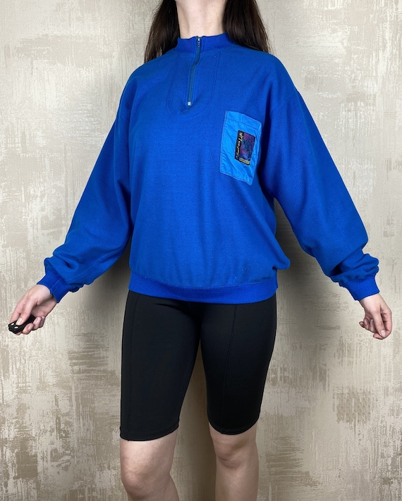 Mammut, Vintage Mammut 1/2 Zip Fleece Women's Pullover Made in Switzerland Size M
