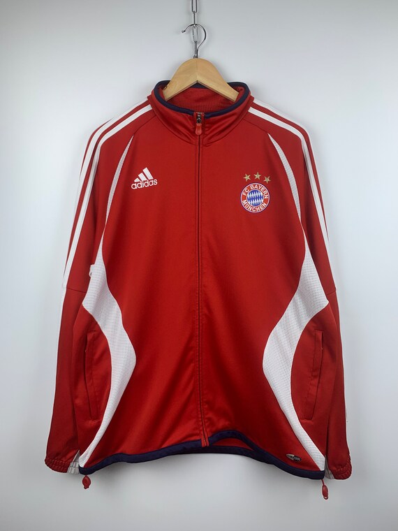 FC Bayern Munich 2006 Chaqueta de ch ndal vintage para hombre