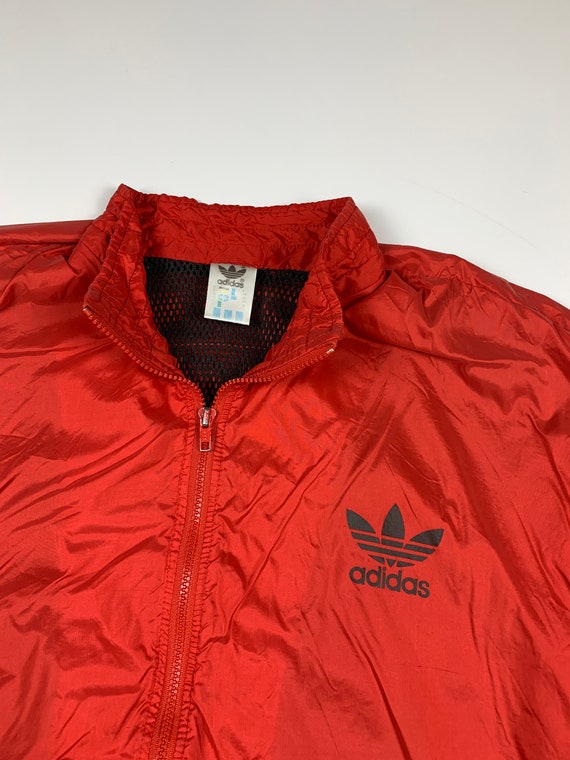 90's Adidas Vintage Men's Light Jacket Label size… - image 4