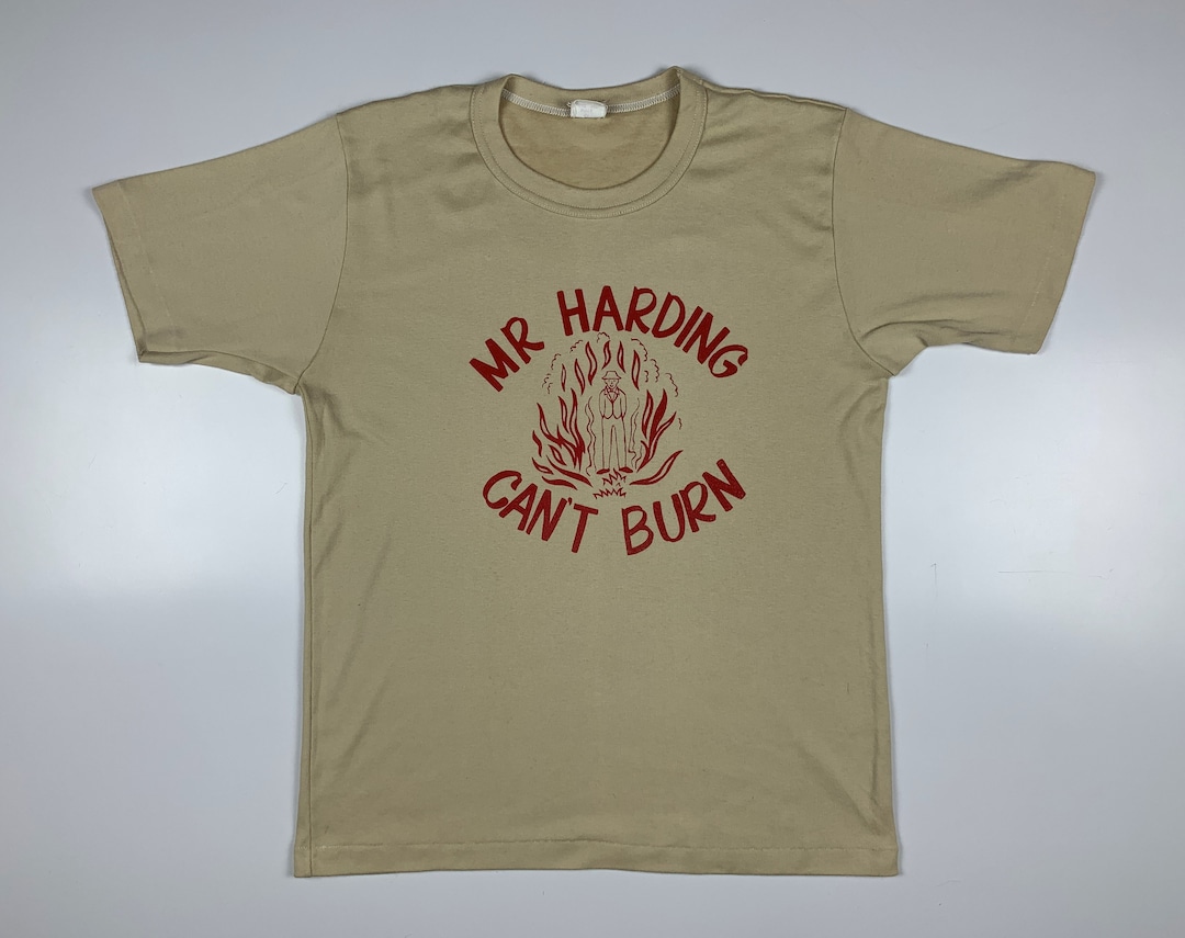 80's Mr Harding Can't Burn Barbados Vintage Men's T-shirt Size М Retro ...