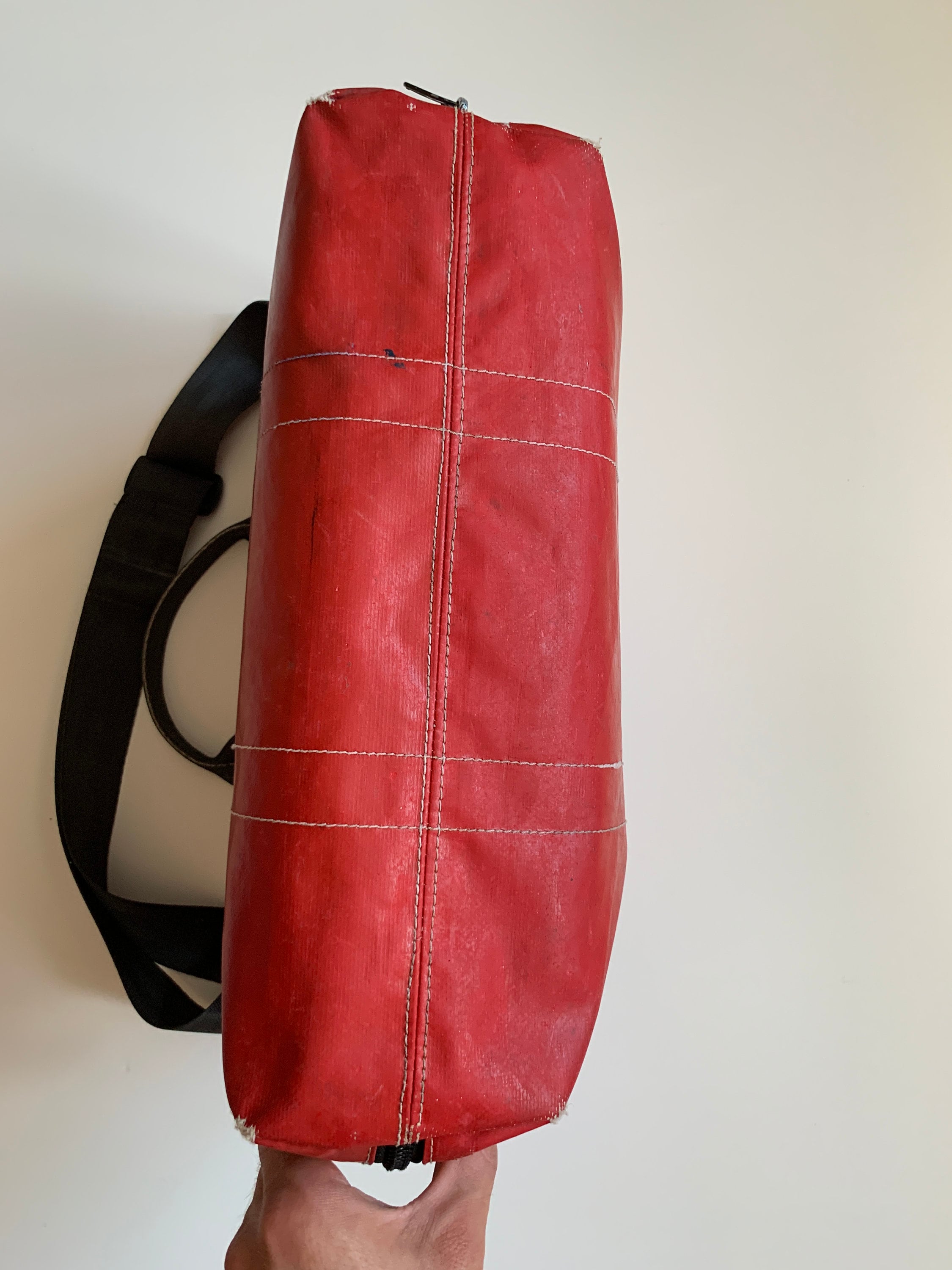 Freitag Laptop Bag Messenger Red Etsy