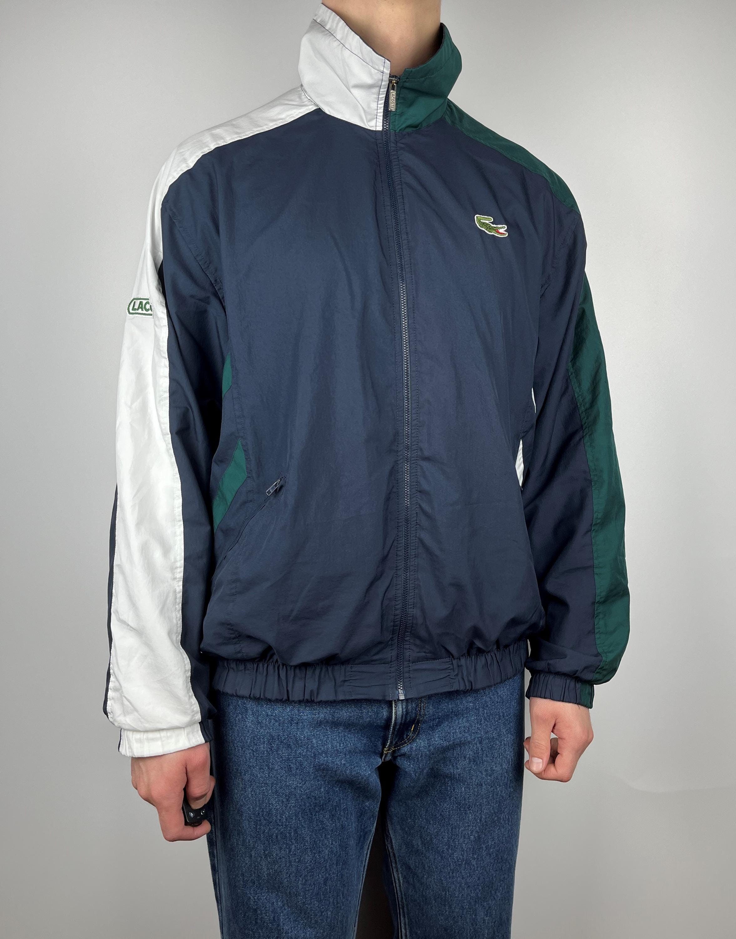 Retro lacoste tracksuit hotsell