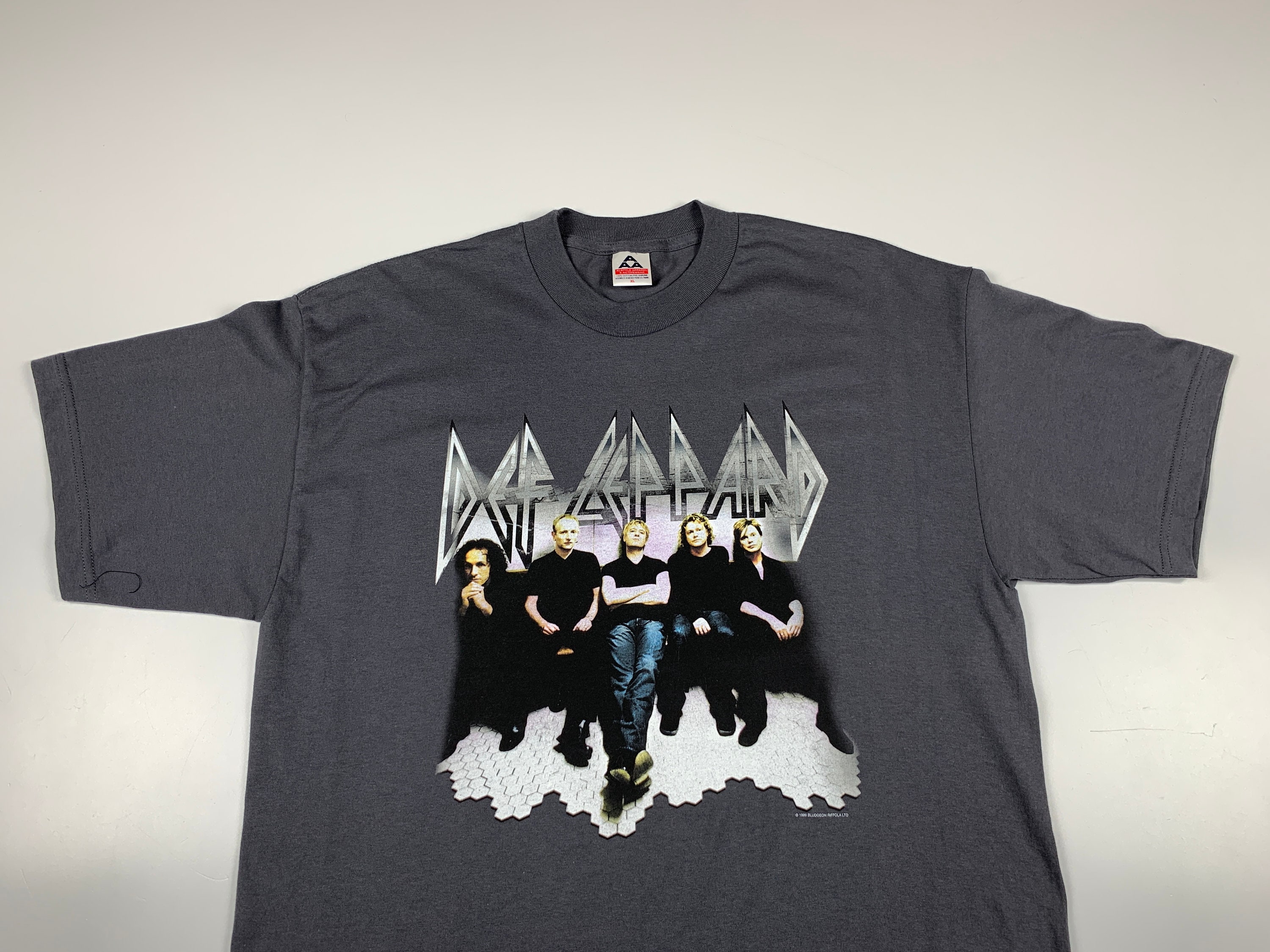 90年代 デフ・レパード Euphoria 1999 ヴィンテージ メンズ Tシャツ 