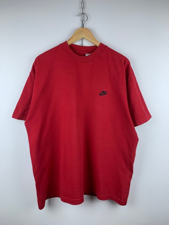 90's Nike Vintage Embroidered Logo Men's Short Sleeve T