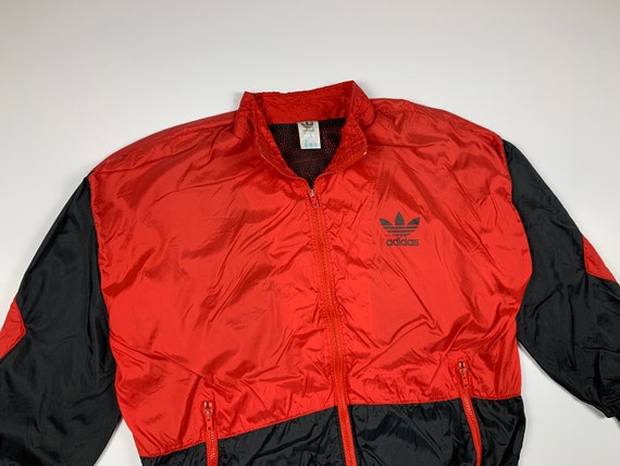 90's Adidas Vintage Men's Light Jacket Label size… - image 2