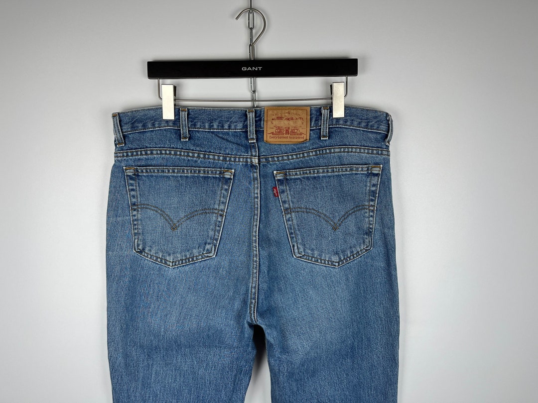 90's Levi's 516 Vintage Men's Stone Washed Denim Jeans Made in Canada ...