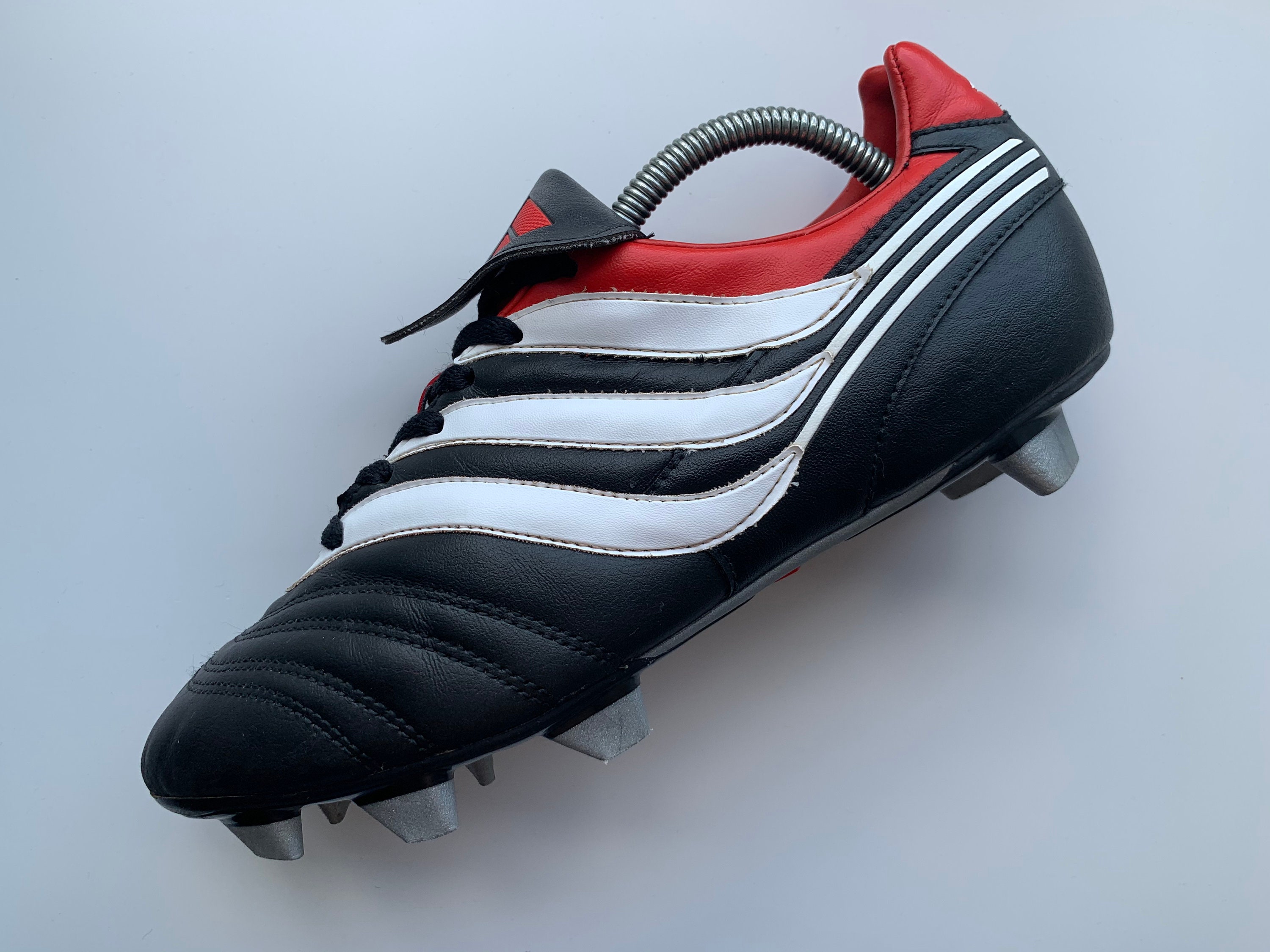 Adentro Contando insectos Desviarse Adidas Traxion 2001 Vintage Football Soccer Boots Sz US 81/2 - Etsy España