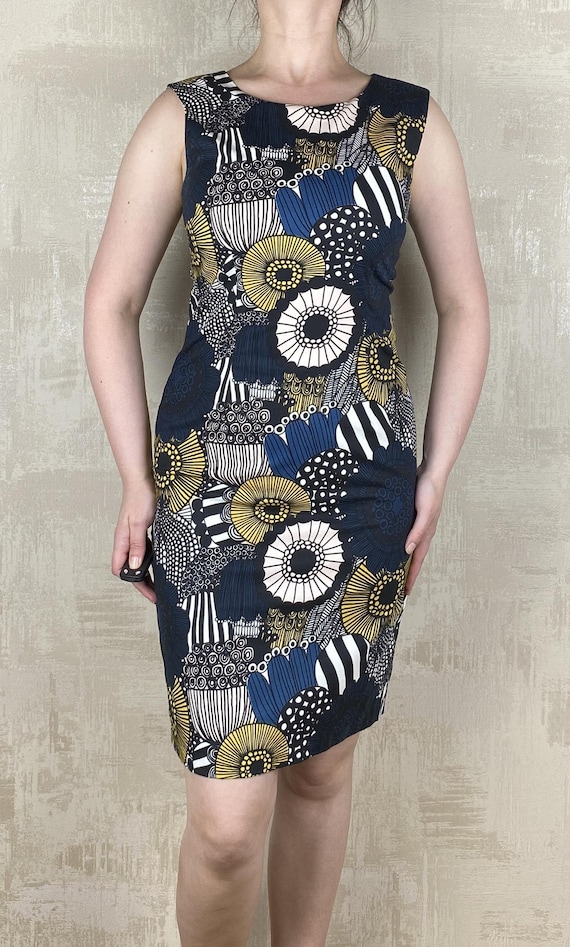 Marimekko Batam Siirtolapuutarha Floral Print Bodycon