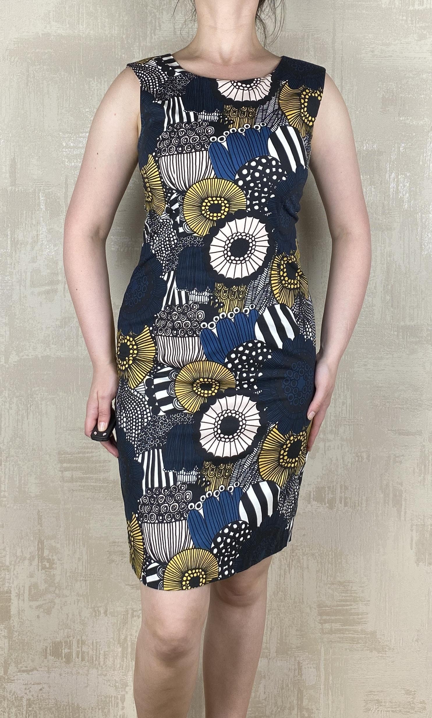 marimekko◆Antra Eldfamn コットン リネン ワンピース 一部店舗・オンラインストア限定】Antra Eldfamn ワンピース