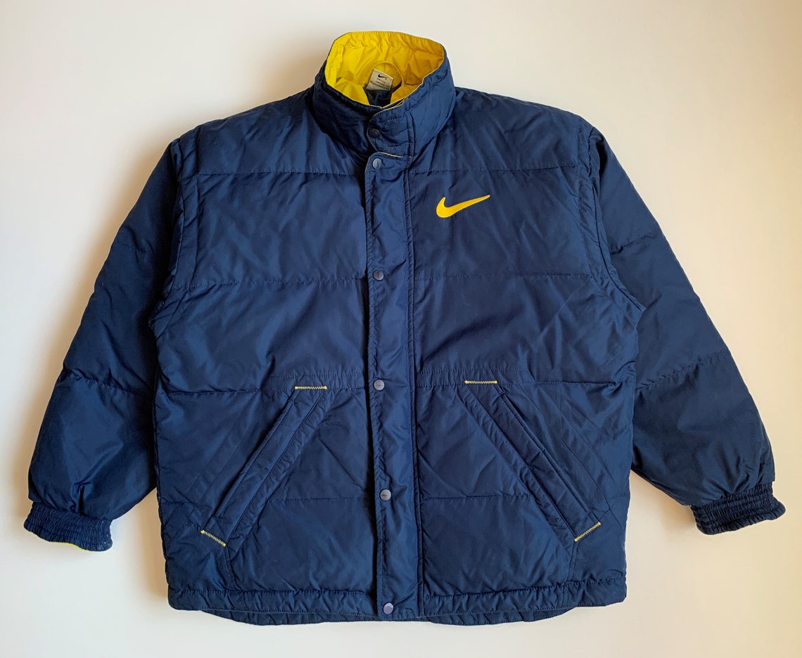 vintage nike puffer jacket