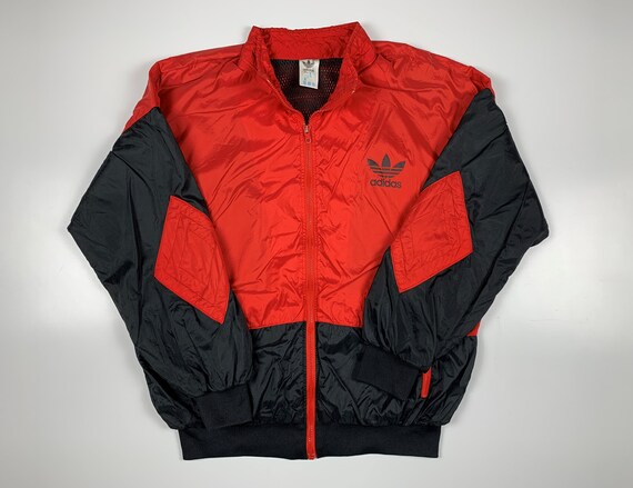 90's Adidas Vintage Men's Light Jacket Label size… - image 5