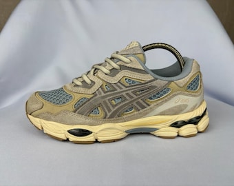 Asics Gel-NYC Delphin Auster Grau Sneakers Herren uns 5 / Damen uns 6.5 / EU 37.5 / cm 23.5 Streetwear