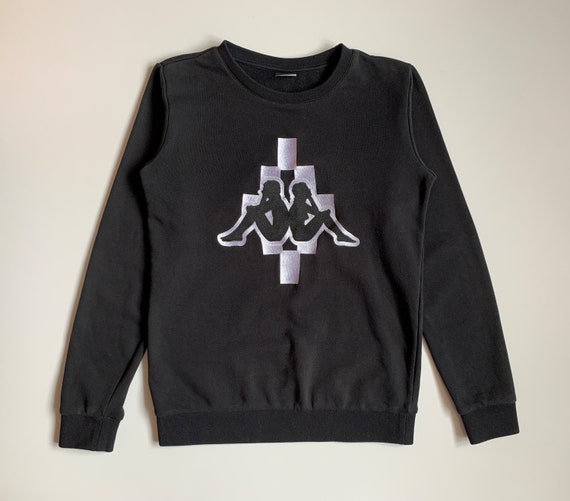 Marcelo Burlon X Kappa Embroidered Logo Men's Sweatshirt - Etsy