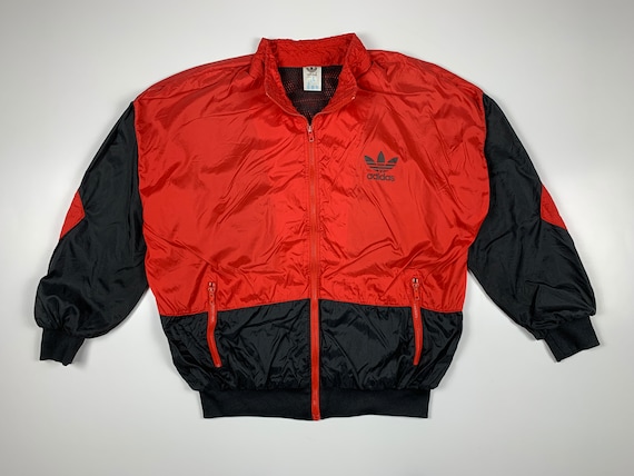 90's Adidas Vintage Men's Light Jacket Label size… - image 1