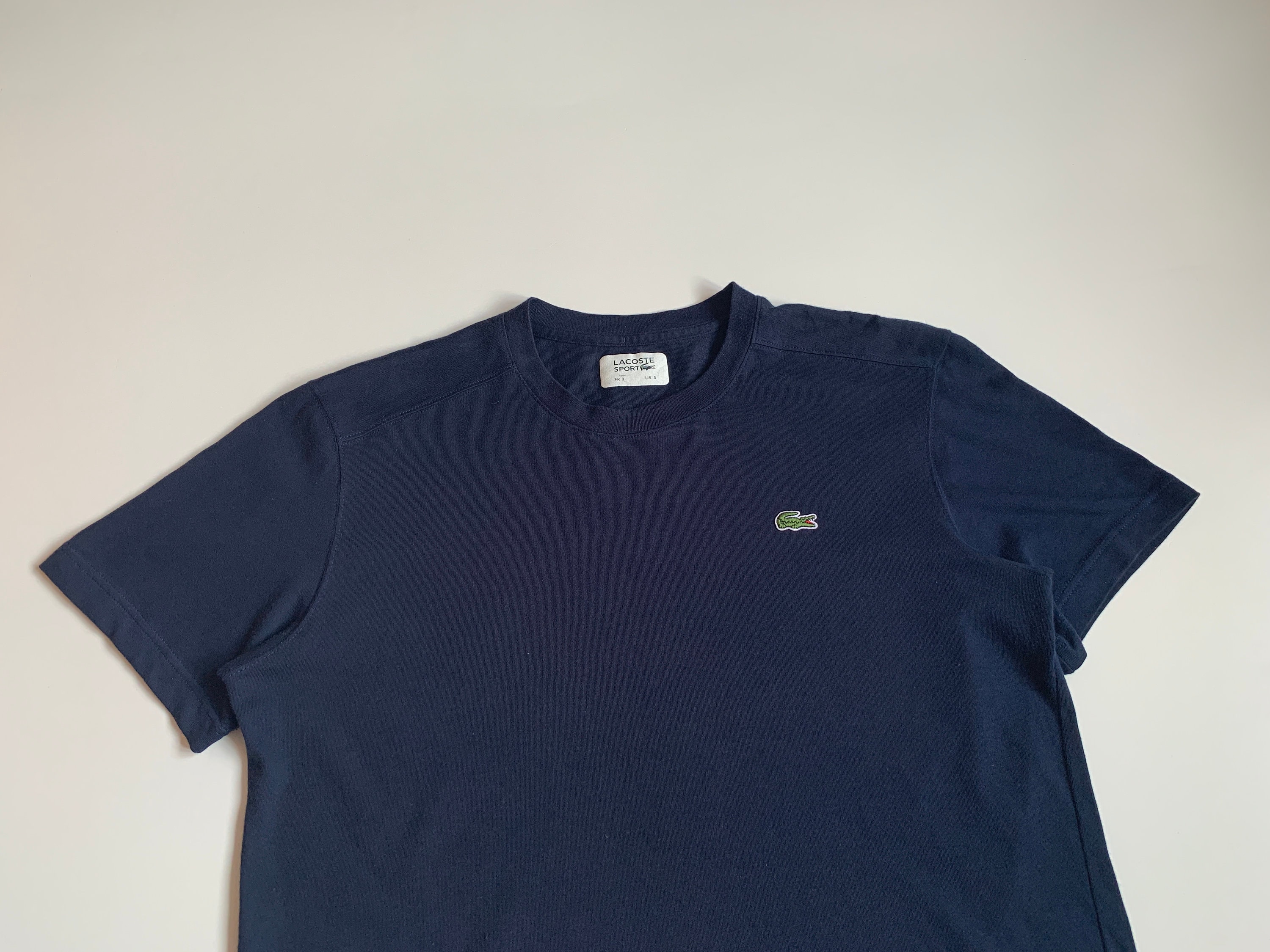 Lacoste Sport Ultra Dry Mens T-shirt Size S Navy Blue | Etsy