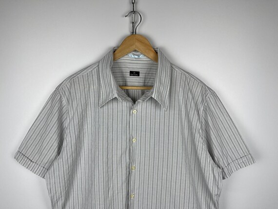 【2plan】Parry stripe short sleeves shirt psbyp315641c3c8_1732751426908_