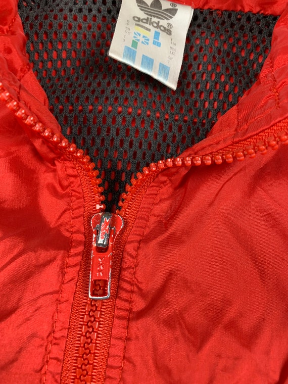 90's Adidas Vintage Men's Light Jacket Label size… - image 8