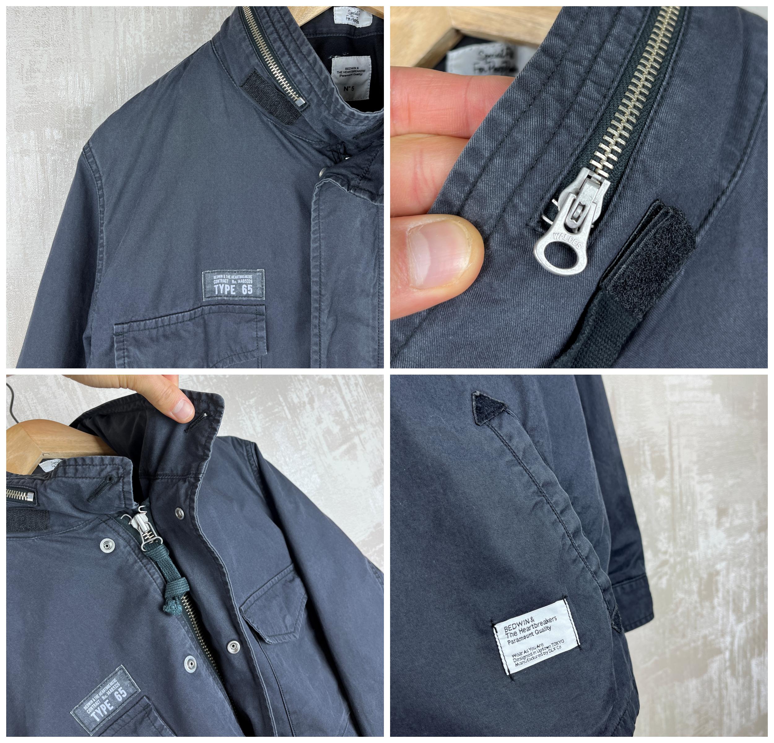 BEDWIN＆ THE HEARTBREAKERS M-65 Bedwin & the Heartbreakers M-65 Field Jacket Faded Men's Size No 5