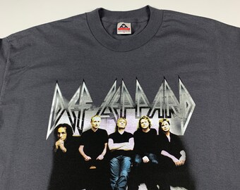 90年代 デフ レパード ユーフォリア 1999 ヴィンテージ メンズ T