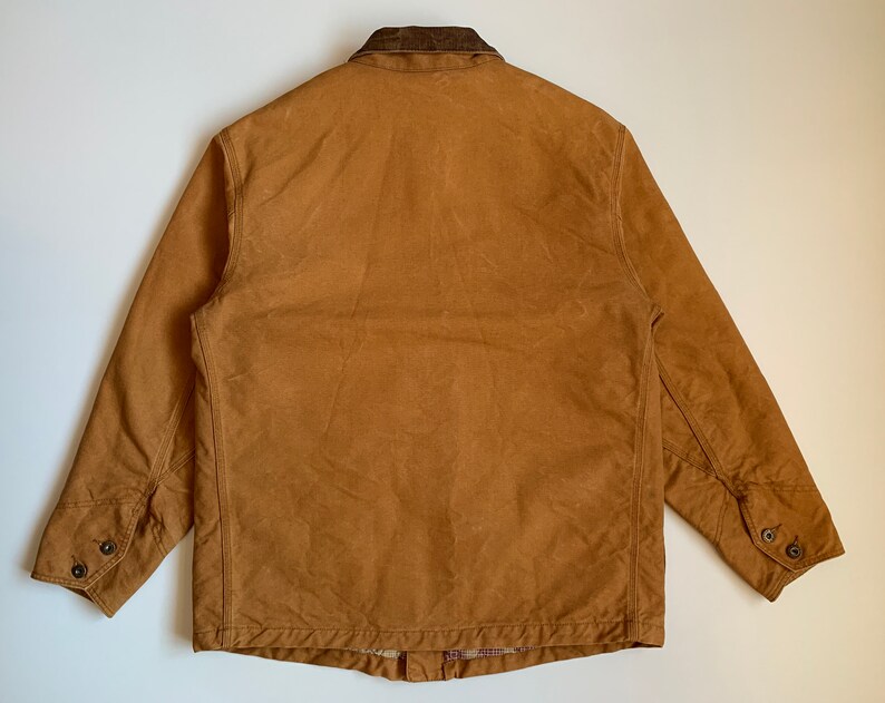 Smith/'s Workwear Vintage Men/'s Jacket Brown Size L Retro Streetwear 90/'s 80/'s