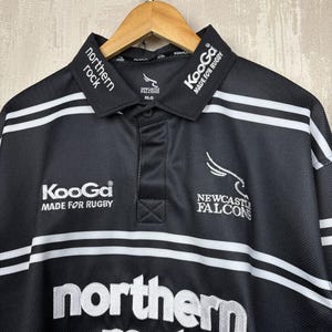 Vintage Newcastle Falcons 2006 2007 Rugby Union Home Shirt Long Sleeve Men's Size XL image 4