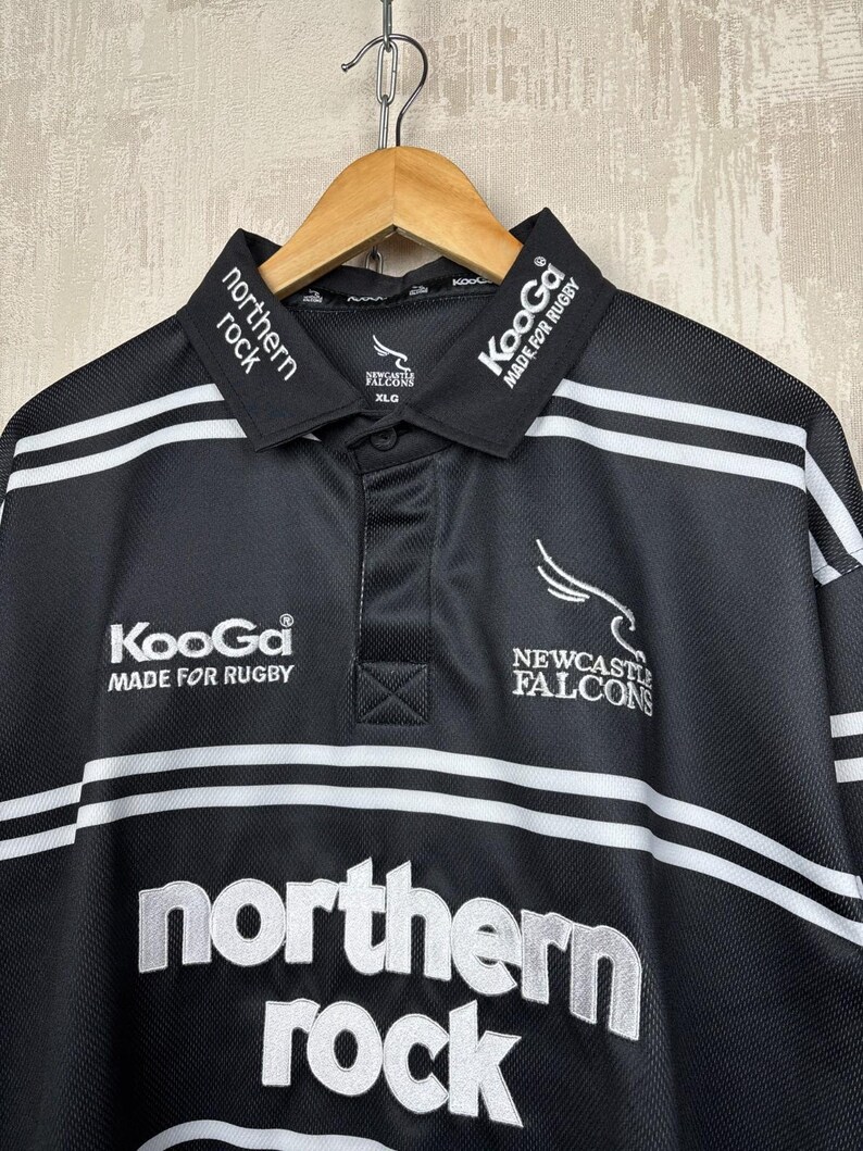 Vintage Newcastle Falcons 2006 2007 Rugby Union Home Shirt Long Sleeve Men's Size XL image 4