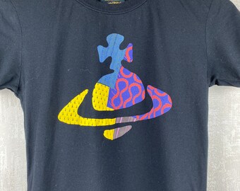 トップス vivienne westwood ANGLOMANIA tiger tee Vivienne Westwood Anglomania Sea Creatures T-Shirt in Black