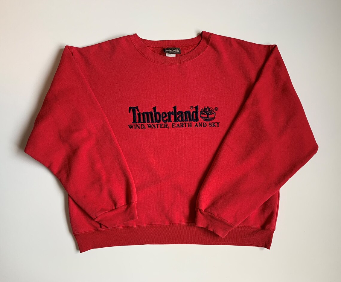 timberland embroidered sweatshirt