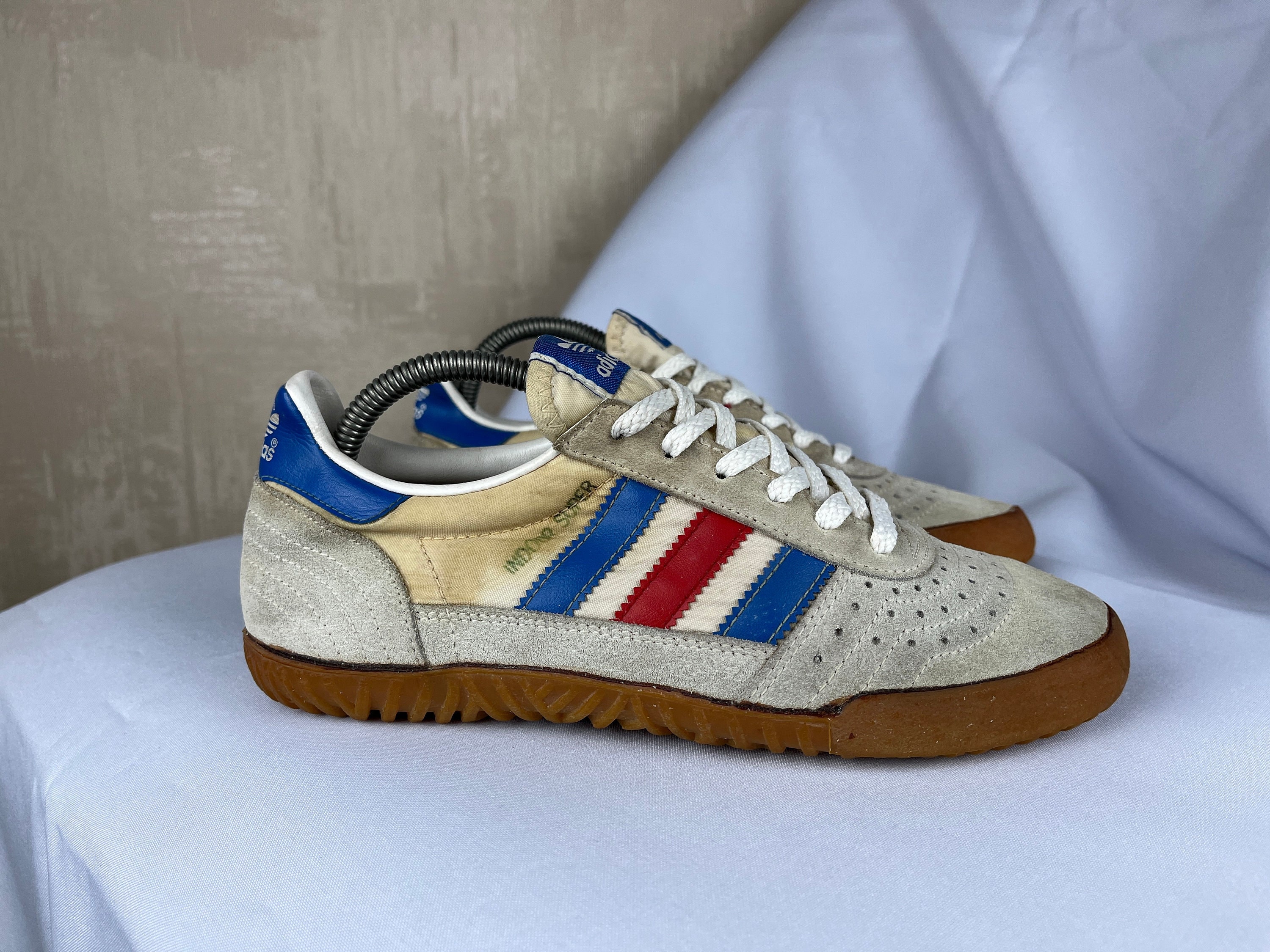 ADIDAS IVAN LENDL SUPREME Tennis Shoes Sneakers Vintage Rare Made In France