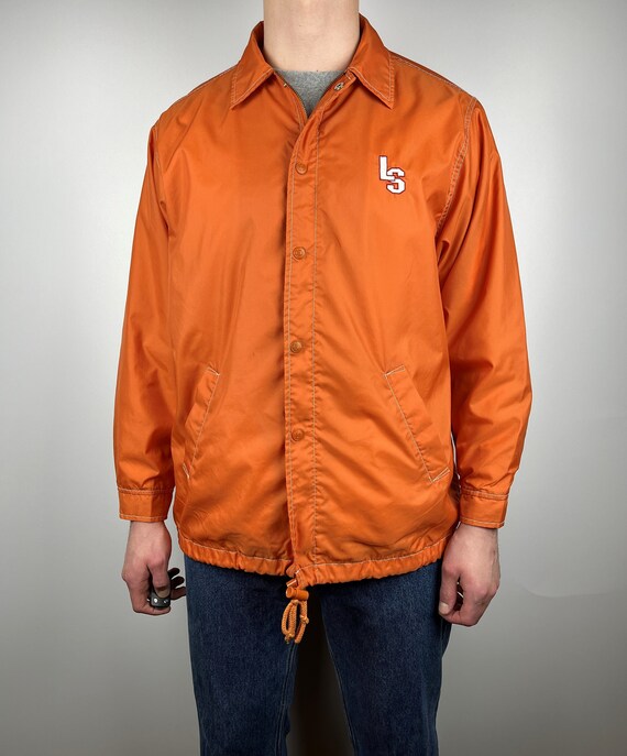 90's Levi's Vintage Overshirt Nylon Men's Jacket Size S Orange Retro - Etsy  Canada