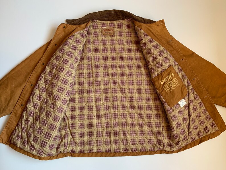 Smith/'s Workwear Vintage Men/'s Jacket Brown Size L Retro Streetwear 90/'s 80/'s