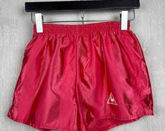 Vintage 80's Le Coq Sportif Women's Running Shorts Size 1