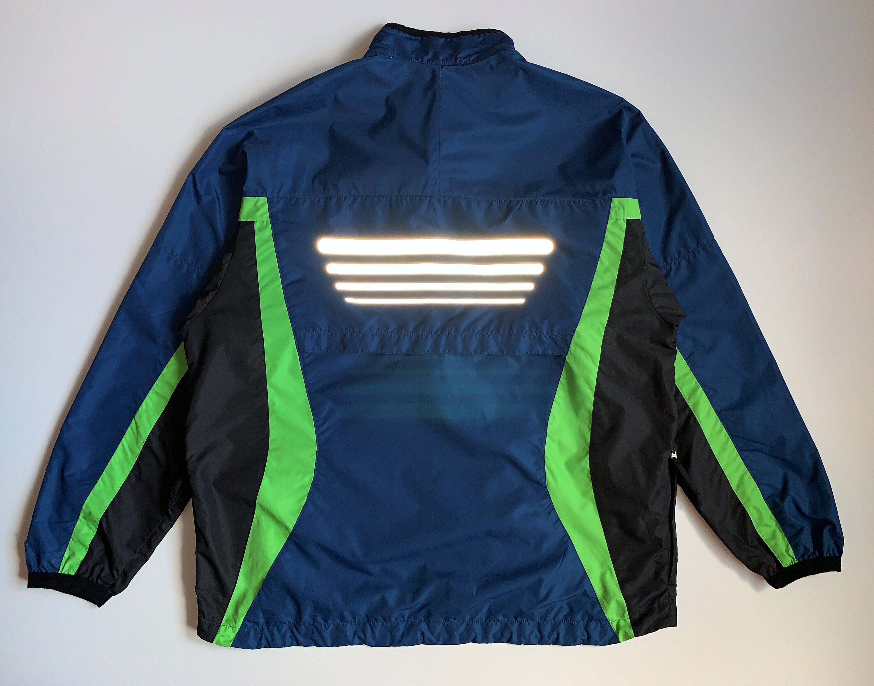 90s Nike Vintage Reflective Clima-fit Windbreacker Mens