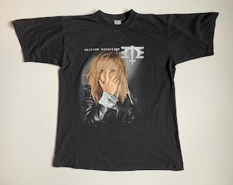 トップス 1990's \"Melissa Etheridge\" print T-shirt Vintage 90's Melissa Etheridge Shirt / US Tour Size M - Etsy
