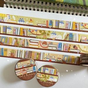 BlueBean Bookshelf Washi Tape
