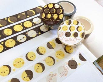 BlueBean Lunar the Moon Washi Tape