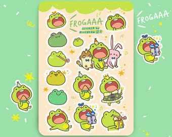 BlueBean Frogaaa Sticker Sheet