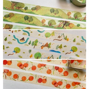 BlueBean Nature Painting Series Washi Tape