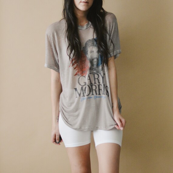 80s Threadbare Gary Morris Tee - image 2