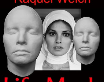 Raquel Welch Half Face Life Mask Lifecast Bust One Million Years BC Fantastic Voyage