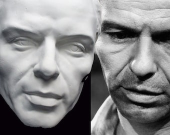 Frank Sinatra Life Mask / Sculpture: From Here to Eternity, Ocean's Eleven