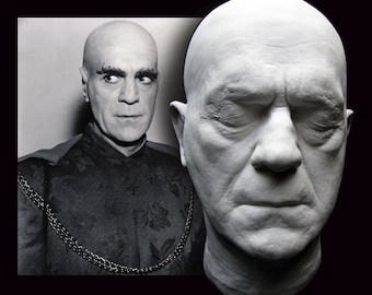 Boris Karloff Life Mask With Ears Son of Frankenstein Jack Pierce