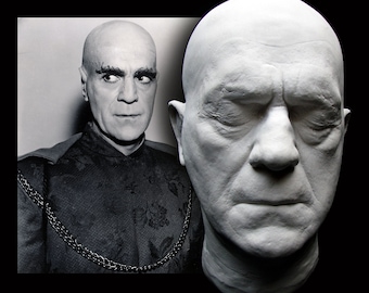 Boris Karloff Mature Life Mask Cast Son of Frankenstein