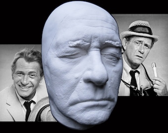 Darren McGavin Christmas Story Leg Lamp Life Mask Bust Kolchak the Night Stalker
