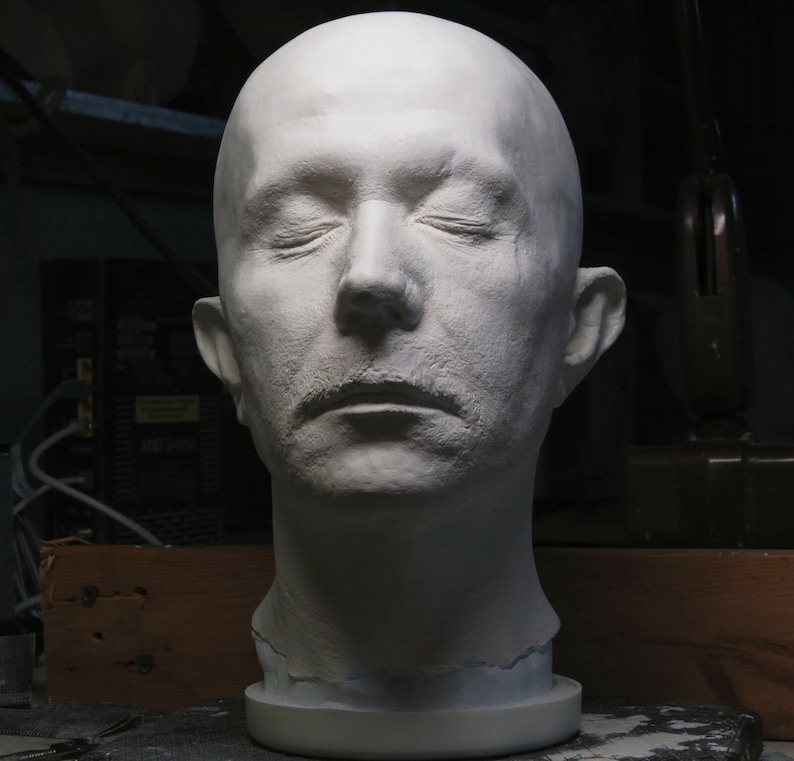 Gary Oldman Full Head Life Mask Lifecast Bust Commissioner Etsy