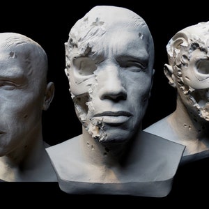 マイケル・ジャクソンのライフマスク/スリラービデオのキャスト、彫刻