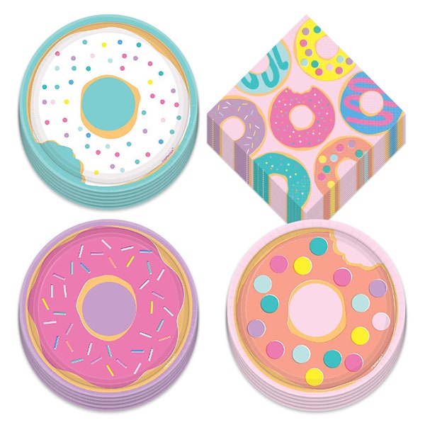 Donut Party Supplies Etsy