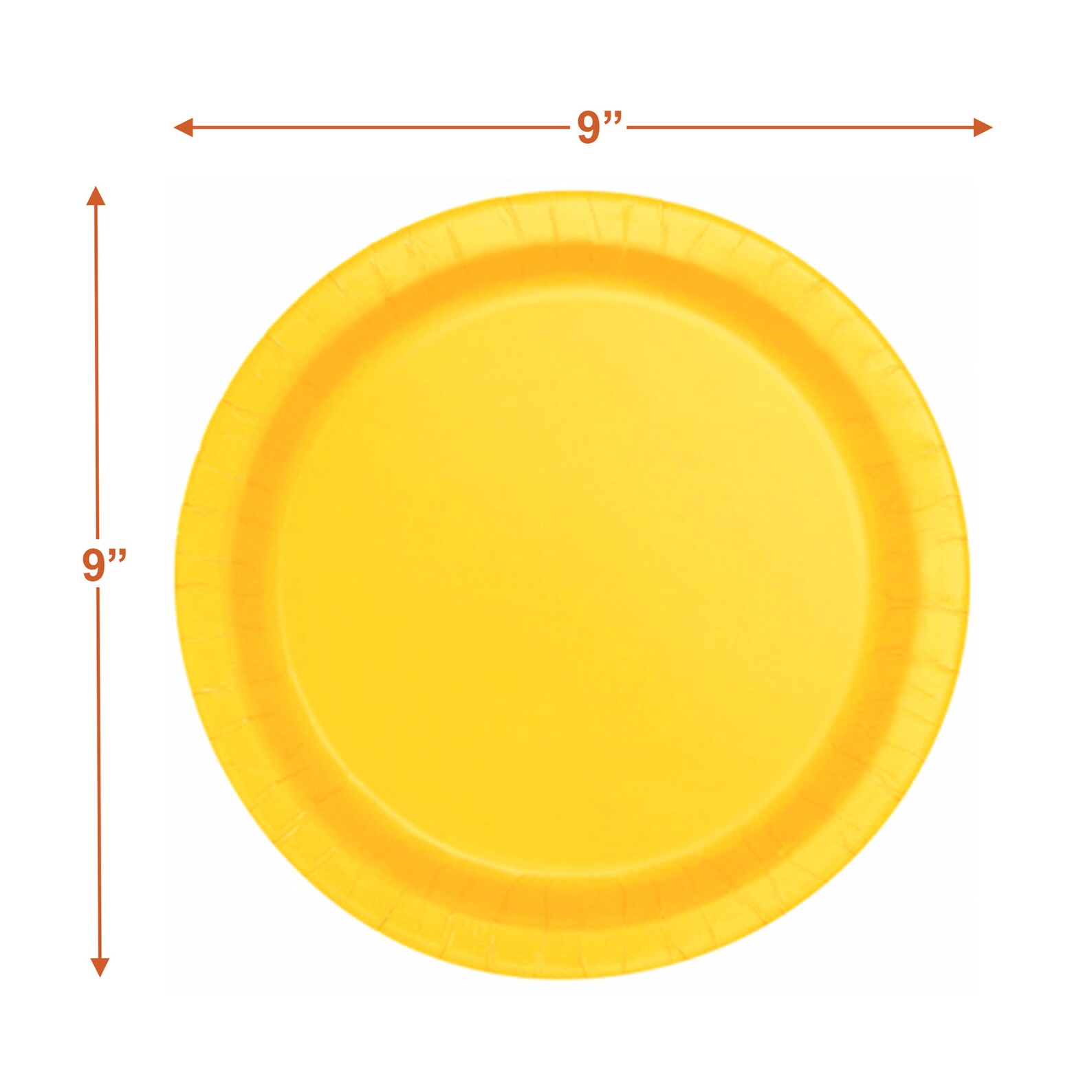 Sunflower Yellow Paper Dinner Plates and Luncheon Napkins Etsy